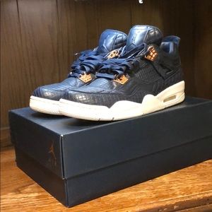 WORE TWICE Air Jordan 4 Obsidian